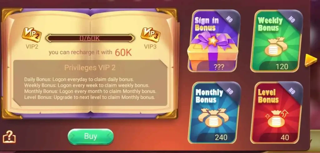 3 Patti Super rewards and Bonuses